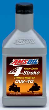 AMSOIL Formula 4-Stroke® 0W-40 Synthetic Motor Oil